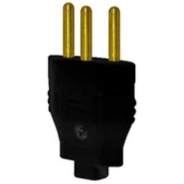 Imagem de Plugue 2P+T 10A Padrão Pr Macho - One Light