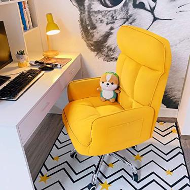 Imagem de Cadeira de escritório para jogos, cadeira de computador, cadeira de jogos ajustável em altura, cadeira executiva ergonômica para mulheres, adultos e meninas, cadeira de computador doméstica moderna