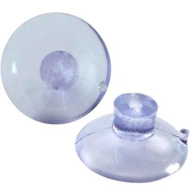 Imagem de Ventosa 20Mm (2Cm) De Silicone P/Vidro Acrílico Pvc 100 Pçs - H Plásti