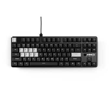 Imagem de Pulsar PCMK 2 HE TKL Teclado Mecânico Gamer 80%, Switch Magnético Linear, RGB, 8000 Hz, USB-C, Preto, Inglês