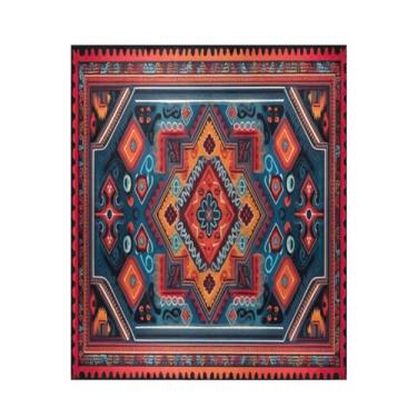 Imagem de Blueangle Cobertor com padrões étnicos africanos super macio e quente, 127 x 152 cm, leve para todas as estações, cobertor aconchegante para cama, sofá, sofá, fácil de cuidar (69)