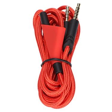 Imagem de SUNGOOYUE Cabo de áudio de Substituição para Astro A10 0TR, Fio Trançado de 6,6 Pés Com Controle de Volume, Cobre Sem Oxigênio, Compatível Com Fone de Ouvido para Jogos (#13)