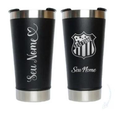 Imagem de Copo Térmico Personalizado com Logo Time Futebol - Generica