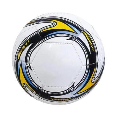 Imagem de Bola De Futebol PVC Tamanho 5 Oficial Costurada À Máquina Resistente A