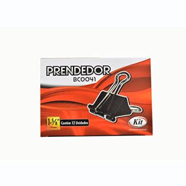 Imagem de Grampo Mol 41 Mm, 12 Unidades, Preto, Kit