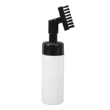 Imagem de Akozon Golf Water Brush Press Spray Garrafa Removível de 160ML Com Alça Antiderrapante e Cerdas de Nylon PP - Escova de Limpeza de Ranhuras para Tacos de Golfe para Limpeza Eficiente (Branco)