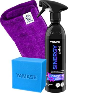 Imagem de Kit Sinergy Paint Vonixx Coating Spray Pintura Aplicador Espuma Pano Yamase