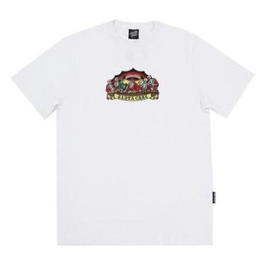 Imagem de Camiseta Santa Cruz Guzman Dead Dinners - Branco-Masculino