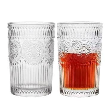 Imagem de Jogo 2 Copo Alto de Vidro para Drink 300ml Transparente Zara Em Casa T