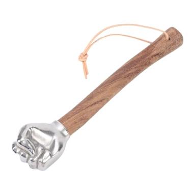 Imagem de Wisoqu Martelo de mão com cabo de madeira, cabeças de aço forjado durável, martelo de garra de madeira, martelo de prego para carpintaria, moldura, demolição e mais (cabeça de punho)