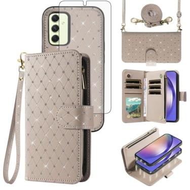Imagem de Asuwish Capa de telefone para Samsung Galaxy A54 5G ZSZXCXDK EUA cinza