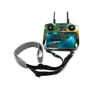 Imagem de Wtohoby Capa de silicone e cordão de poliuretano para controle remoto DJI RC 2, para DJI Mini 5 Pro Flip Air 3S Air 3 Mini 4 Pro Drone RC 2, manga à prova de arranhões, alça de pescoço, acessórios de