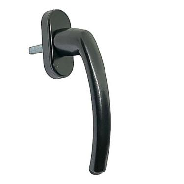 Imagem de Maçaneta Puxador Cremona Porta Janela De Pvc Celsus Preto