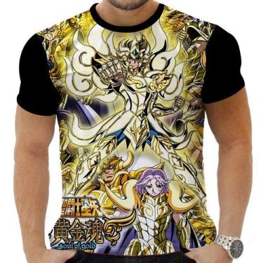 Imagem de Camiseta Camisa Personalizada Anime Cavaleiros do Zodíaco 34 - Zahir S