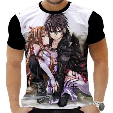 Imagem de Camiseta Camisa Personalizada Anime Clássico Sword Art Online 14 - Zah