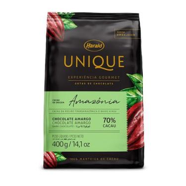 Imagem de Chocolate em Gotas 70% Cacau Amargo Amazônia - Unique - 400g - 01 Unid
