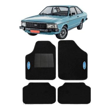 Imagem de Jogo De Tapete Automotivo Corcel 1980 Carpete Luxo