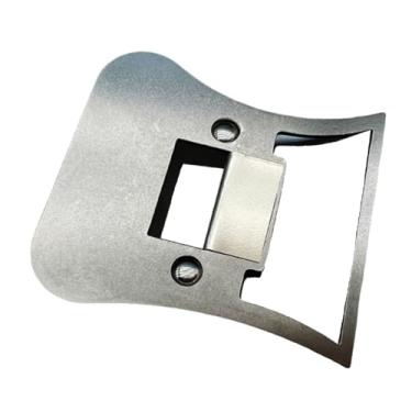 Imagem de menolana Alicate de fixação de penas para confecção de moscas artificiais, acessório para pesca, dispositivo portátil e leve para confecção de iscas.