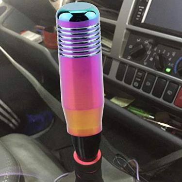 Imagem de aqxreight Manopla Manual de Modificação do Carro, Alavanca de Mudança de Marcha para Plástico Alto Em Alta Com Alta (8mm 10mm Com Plástico 10mm Sensibilidade de uso. Material de Fabricação (Róseo)