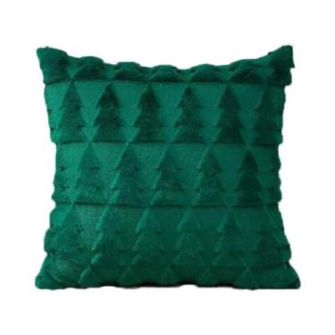 Imagem de Capa De Almofada Decorativa De Natal Em Poliéster Luxuoso Para Sofá, S