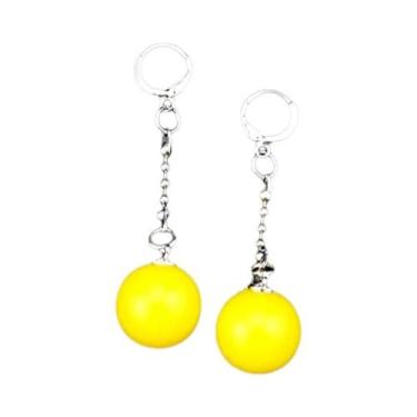 Imagem de Brincos Pendentes Potara Super Vegetto Zamasu Son Goku Preto Para Mulh