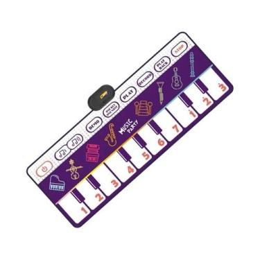 Imagem de Tapete Musical Para Crianças, Teclado De Chão Para Bebês, Brinquedo Ed