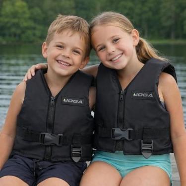 Imagem de Colete Salva Vidas Criança Infantil Jogá Wave 15kg a 40kg Flutuar Flut