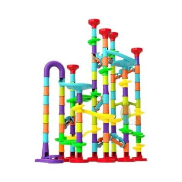 Imagem de Pista De Bolinhas 3D Para Crianças, Blocos De Montar, Labirinto, Brinq