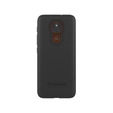 Imagem de Capa Protetora Original Motorola Anti Impacto - Moto E7 Plus Preto