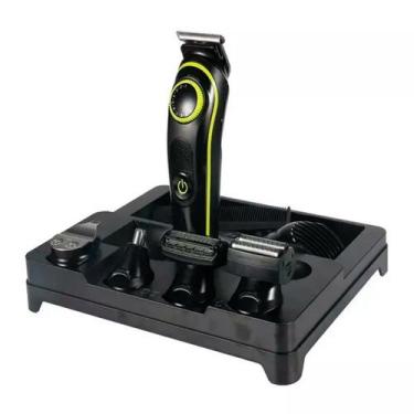 Imagem de Barbeador Elétrico Kit Nariz Corpo Portátil Recarregável - RELET