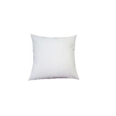 Imagem de Capa de Almofada 55x55 Tecido Algodão Cores Lisas - Nallu Decor, Cru