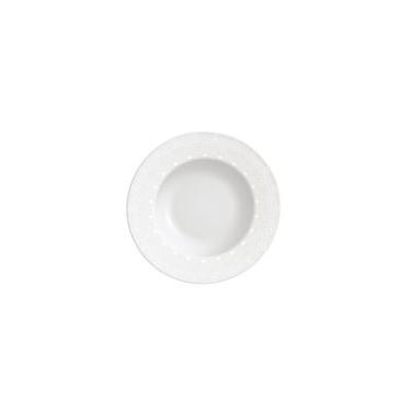 Imagem de Prato Sobremesa Porcelana 21cm Tramontina Alícia Branco