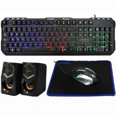 Imagem de Tec/Mouse/Mousepad/Speaker Sate GK-41 Portugues - Satellite