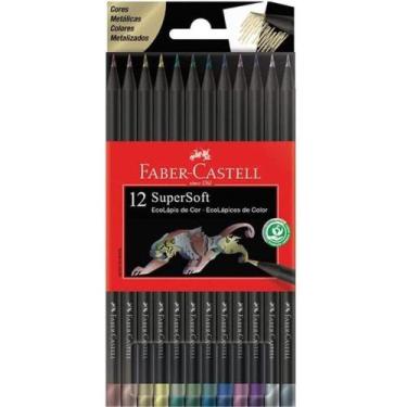 Imagem de Lapis De Cor Supersoft C- 12 Cores - Faber Castell - FABER-CASTELL