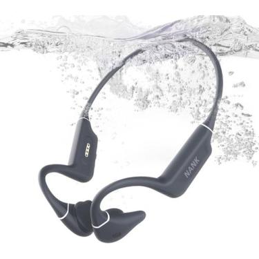Imagem de Fones de ouvido de condução óssea NANK Runner Diver2 IP68 com MP3 32GB