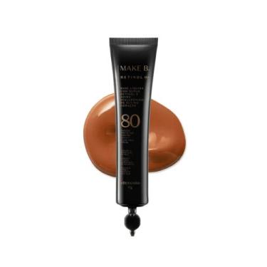 Imagem de Refil Base Líquida com FPS 80 Make B. Retinol H+ 26g - Maquiagem, Cor 