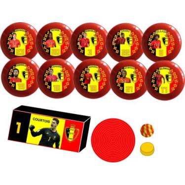 Imagem de Jogo de Botão Seleção Belga (acrílico vidrilha) - JBD