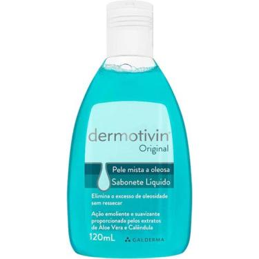 Imagem de Sabonete Líquido Facial Dermotivin Original Pele Mista a Oleosa 120ml 