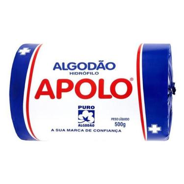 Imagem de Algodão Apolo 100% Puro Hidrófilo 500g