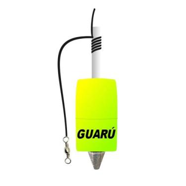Imagem de Bóia Pino Torpedo Guaru 12g - Jr Pesca, Amarelo