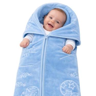 Imagem de Cobertor Infantil Baby Sac Relevo Jolitex 80x90cm Super Macio Antialér