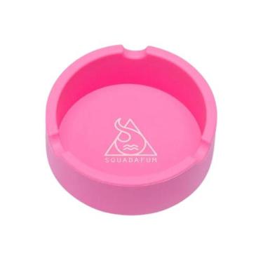 Imagem de Cinzeiro De Silicone Redondo - Original Squadafum, Rosa