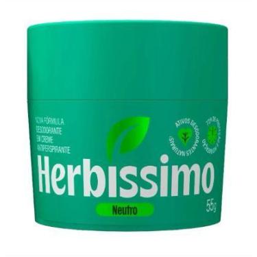 Imagem de Desodorante Antitranspirante Creme Neutro Herbíssimo 55g