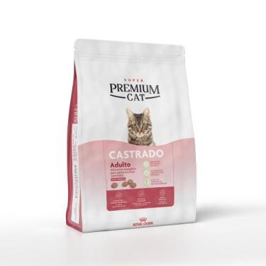 Imagem de Ração Seca Super Premium Cat para Gatos Adultos Castrados 10,1kgs Roya