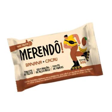 Imagem de Barra De Fruta Merendô Banana E Cacau Natural Sem Açúcar - Natikos 12 