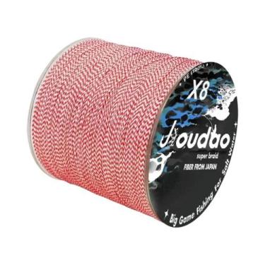 Imagem de Linha De Pesca Trançada PE De 8 Fios 300M Para Água Salgada Com Anzóis