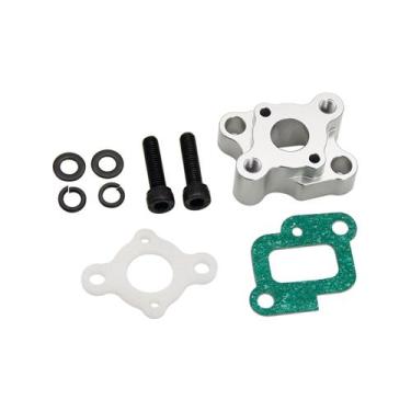 Imagem de Coletor de Admissão FLMLF 23-30,5CC Prata - Peças para Carro RC