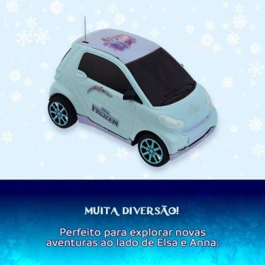 Imagem de Carrinho de Controle Remoto Frozen Cold Road Candide +4 Anos, Azul