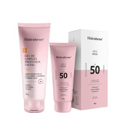 Imagem de Hidrabene SkinCare Gel de Limpeza Vit C 120ml + PS Vit C Facial FPS 50