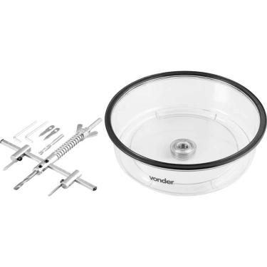 Imagem de Furador Ajustável 3511040200 com Coletor de Pó 40MM a 200MM Aço Carbono Vonder
